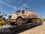 Used Water Truck in yard